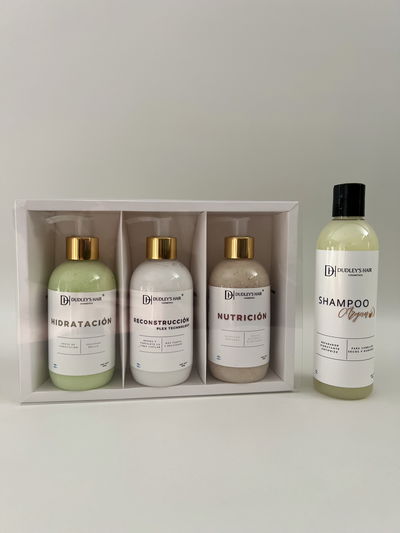 kit cronograma capilar - Hidratación - Nutrición - Reconstrucción - Shampoo de Argan