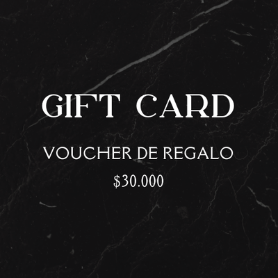 GIFT CARD - Voucher de regalo