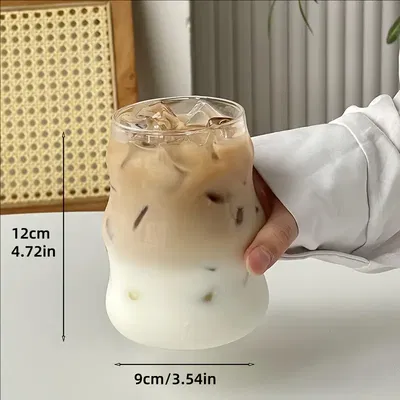 Vaso AESTETHIC con sorbete. Vidrio