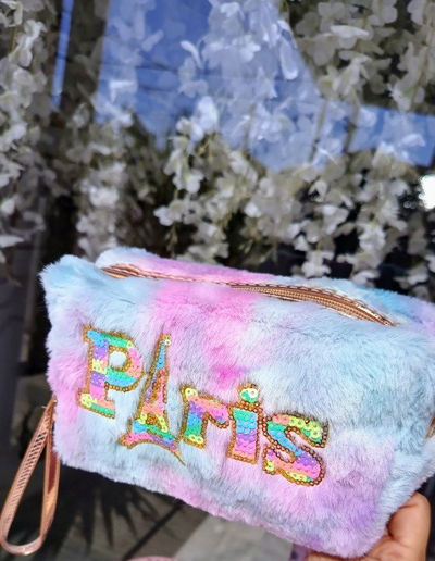 Neceser peluche PARIS