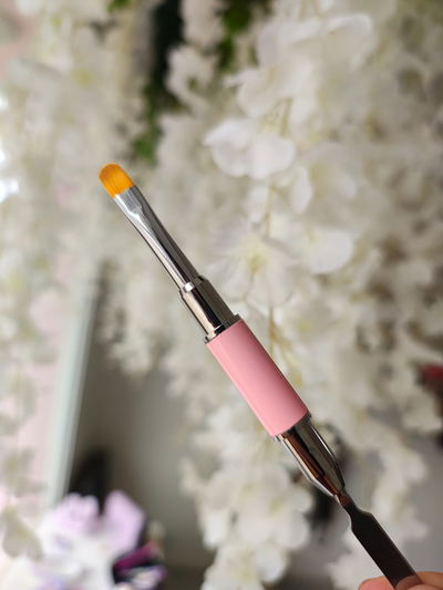 Pincel polygel + espatula
