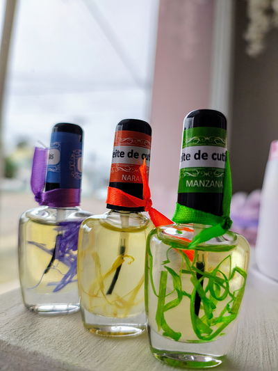 Aceite cuticulas Sabores
