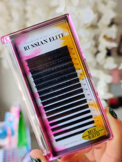 Pestañas RUSSIAN ELITE 0.07d mix