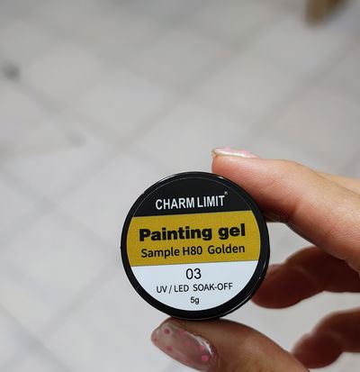 Gel paint charmlimit DORADO