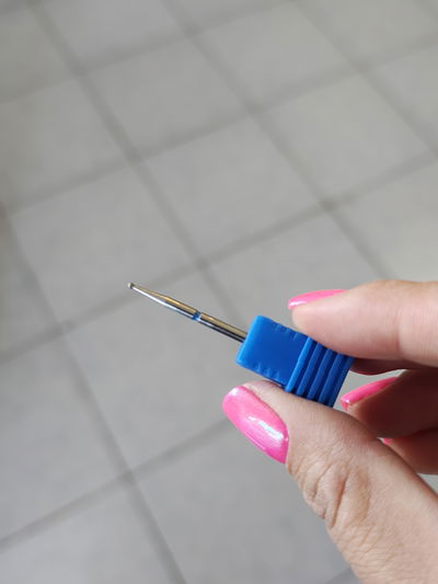 Fresa bolita azul 