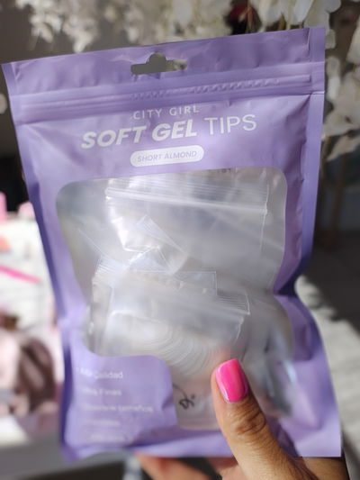 Tips CITY GIRL almendra corto 600pcs