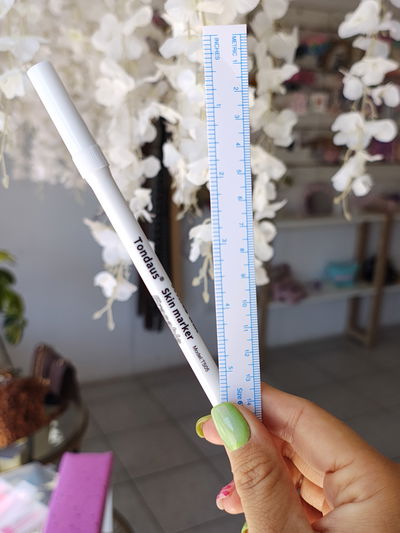 Fibra blanca para cejas 