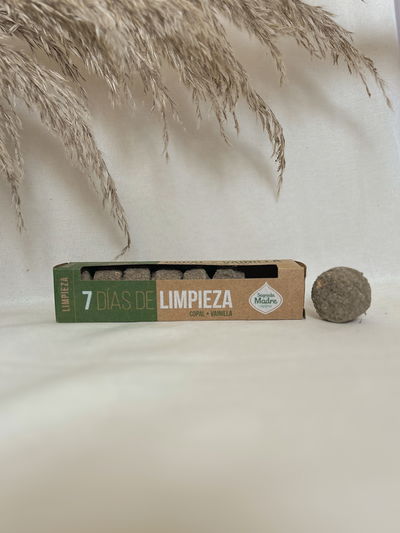 Pastillas 7 días de limpieza - Copal y Vainilla