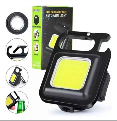 Luz de emergencia Llavero metálico 