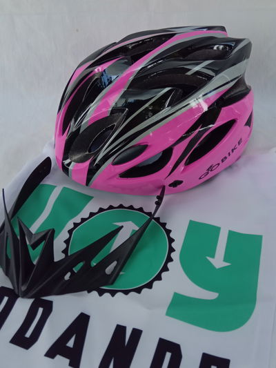 Casco Go Bike Rosa