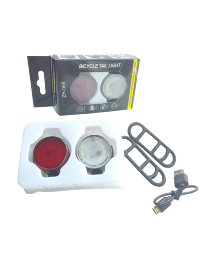 Luces recargables Blanco y Rojo pro