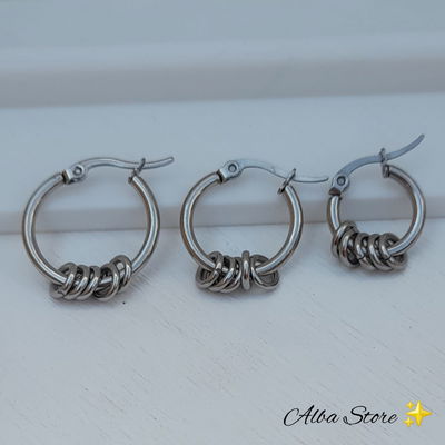 Aros de acero quirúrgico