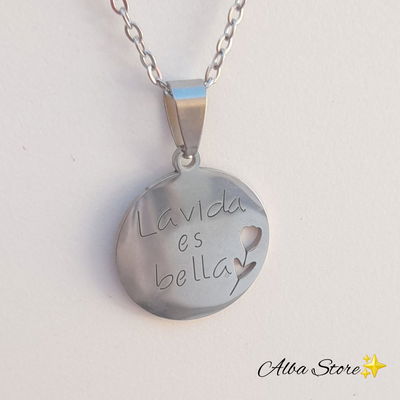 dije la vida es bella + cadena