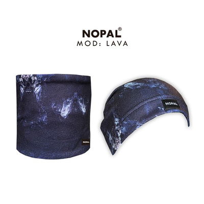 CUELLO Y GORRO MICROPOLAR NOPAL - LAVA
