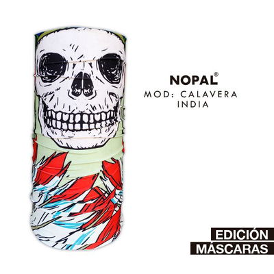 CUELLO MULTIUSO NOPAL - CALAVERA INDIA
