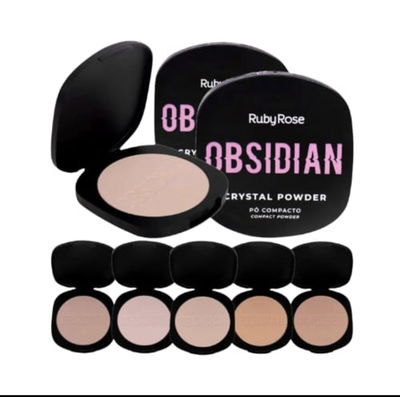 Polvo compacto Obsidian Ruby Rose 