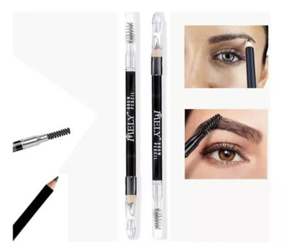 Delineador de cejas en lápiz + brocha para difuminar