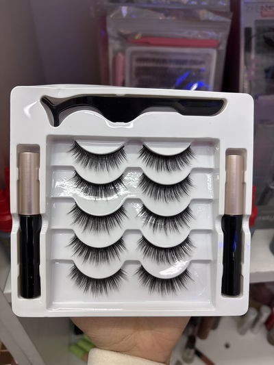 Pestañas magneticas