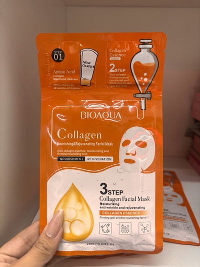 Mascarillas con colageno