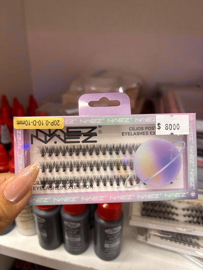 Pestañas punto por punto Naez