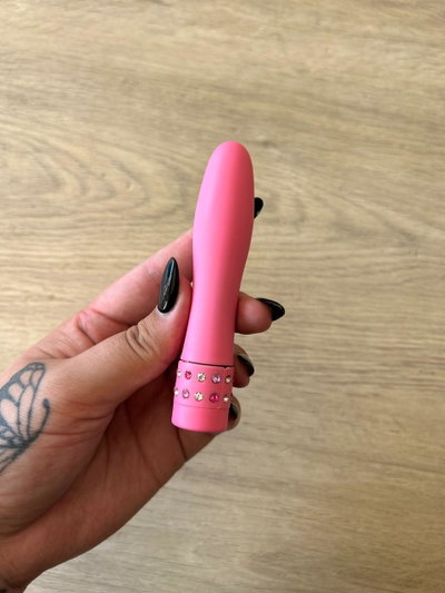 VIBRADOR SILICONA BRILLO 
