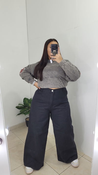 Jean wide leg clasico