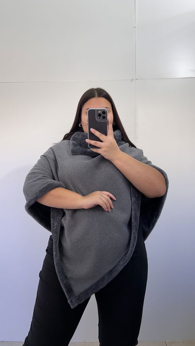 Poncho de corderito