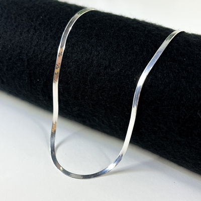 Cadena Plana Plata 925