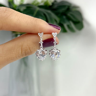 Aros Emilce Plata 925