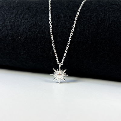 Collar de Sol Plata 925