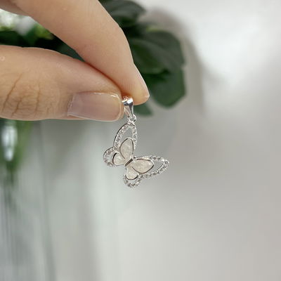 Dije Mariposa Plata 925