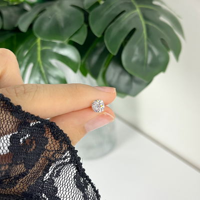 Aros Piercing Cierre a Rosca Plata 925