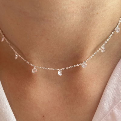 Choker Luz Plata 925