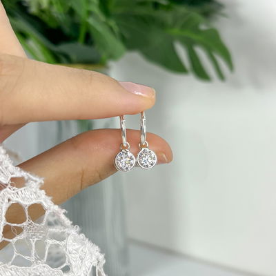 Argollas Pure 12mm Plata 925