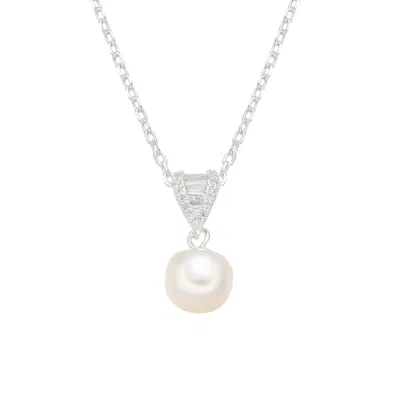 Collar de Perla Plata 925