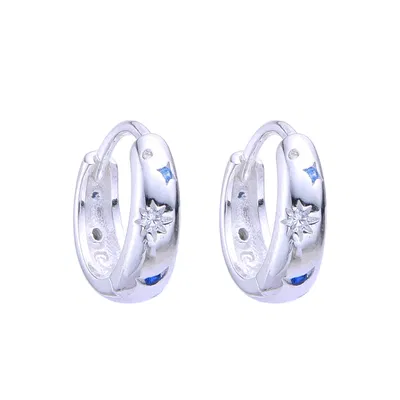 Argollas Cielo 14 mm Plata 925