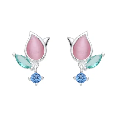 Aros Tulipán Plata 925