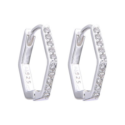 Argollas Thea 16mm Plata 925