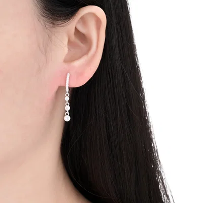 Argollas Tini 12mm Plata 925