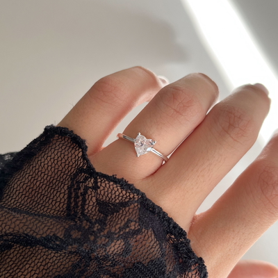 Anillo de Compromiso Helen Plata 925