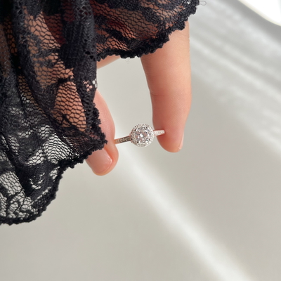 Anillo de Compromiso Catherine Plata 925