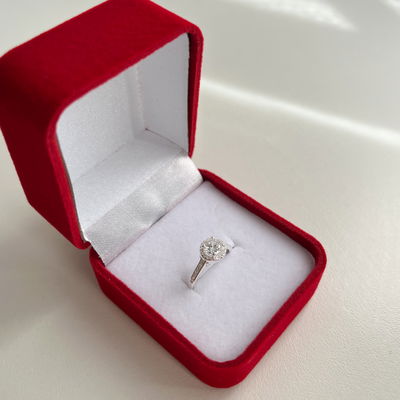 Anillo de Compromiso Catherine Plata 925