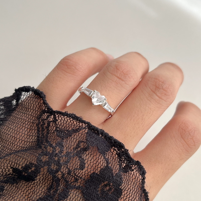 Anillo de Compromiso Zoe Plata 925