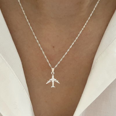 Conjunto Avion Plata 925