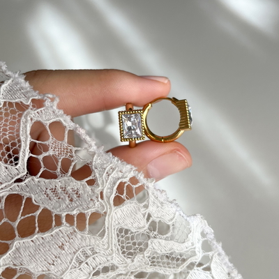 Argollas Agatha 12mm AD