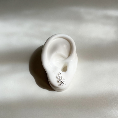 Aros Espiga Plata 925