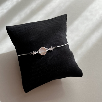 Pulsera Saturno Plata 925