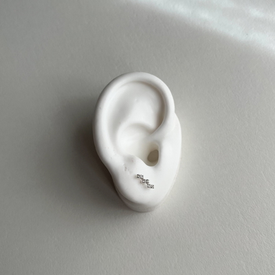 Aros Barrita 10mm Plata 925