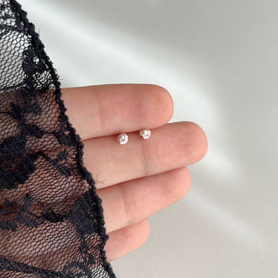 Aros Nudo 3mm Plata 925