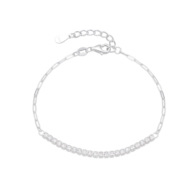 Pulsera Tennis 2mm Plata 925